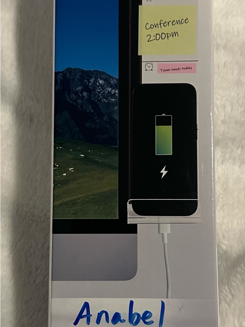 MagSafe Computer monitor memo board